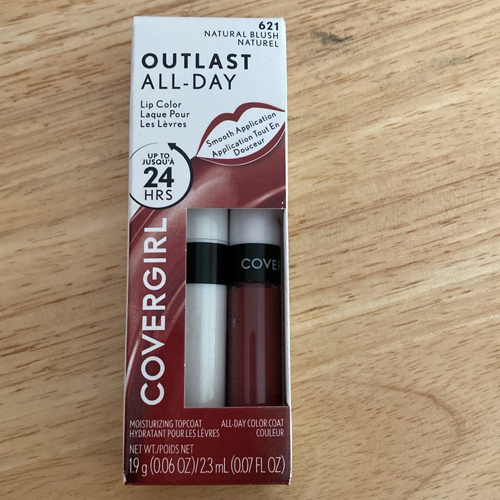 Cover Girl lip color, Natural Blush #621 - New In Package ￼